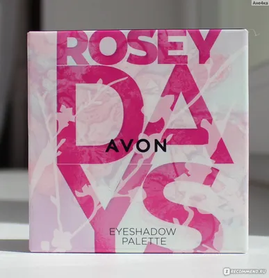 Палетка теней для век Avon Rosey Days - «Красивая нежная палетка в  розовато-сиреневых оттенках» | отзывы