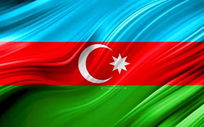 Красивые флага азербайджана #14
