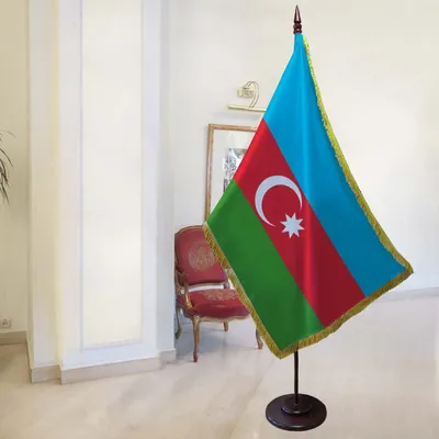 Азербайджанский флаг арт - 29 фото
