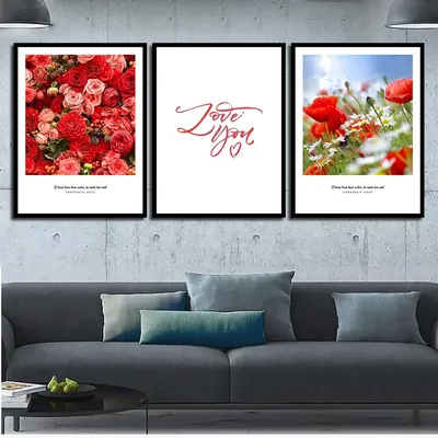 Красивые красные розы, цветы, Постер формата А4, винтажные художественные  принты, картины на стену в стиле хиппи, женский модный офисный Декор для  дома | AliExpress