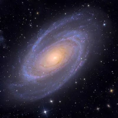 Красивая галактика» — создано в Шедевруме
