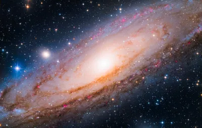Фотообои "Невероятно красивая спиральная Галактика в глубоком космосе" -  Арт. 200092 | Купить в интернет-магазине Уютная стена