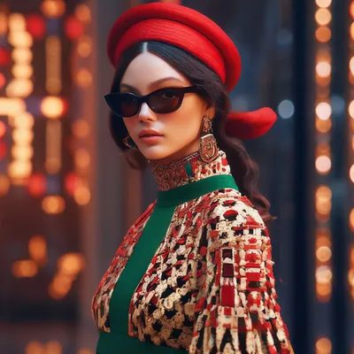 Gucci. Роузи Хантингтон. .В …» — создано в Шедевруме