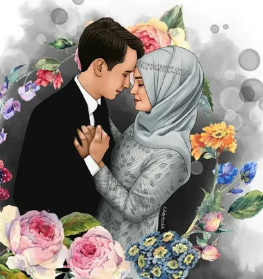 Красивые исламские про любовь картинки