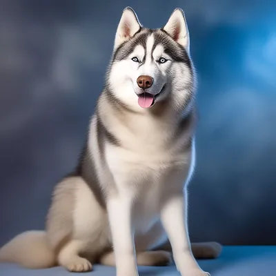 хаски (husky, сибирская хаски, сибирский хаски, ) :: красивые картинки ::  animal art :: собака (собакен, песель, пес) / картинки, гифки, прикольные  комиксы, интересные статьи по теме.