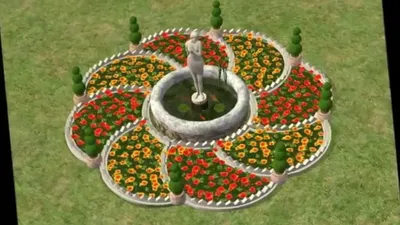 Красивые клумбы | Flower garden design, Beautiful flowers garden, Cottage  garden design