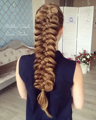 Косы-это быстро и красиво) Пятипрядная коса hair hairstyles | Hair styles,  Beauty, Hair