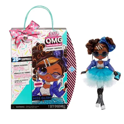 Отзывы о кукла L.O.L. Surprise OMG Birthday Present Fashion Doll Miss Glam  576365 - отзывы покупателей на Мегамаркет | куклы LOL 576365 - 600004607823