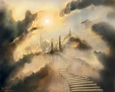 Фото дня: Лестница в небеса. Все начинается с мечты