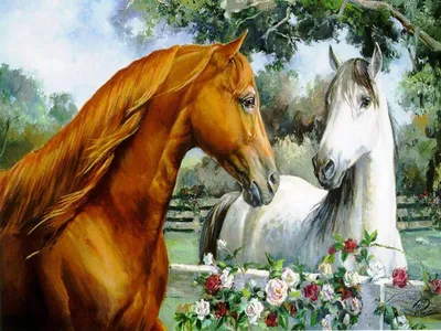 Красивые обои лошадей (50 фото) » Фоны и обои для рабочего стола. Картинки  для заставки на телефон
