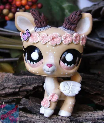 Купить LPS Littlest Pet Shop Toy Custom Красивый Дракон Колли Собака Ooak  Custom Hand P, цена 10 090 руб — (185036252148)