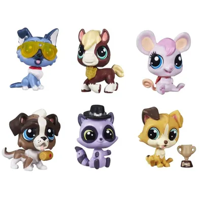 Littlest Pet Shop Игровой набор 16 петов Холодное царство