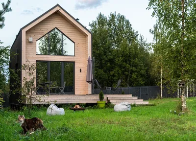 Красивые маленькие частные дома: 100+ фото [Лучшие проекты 2019] | Small  house living, Small cottages, House exterior