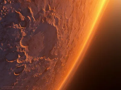 Уникальные виды Марса в цифровой обработке | ФОТО НОВОСТИ