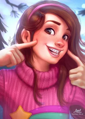 Арты мейбл Mabel Pines :: GF Арт (GF art) :: GF Персонажи :: Gravity Falls  :: фэндомы / красивые картинки … | Милые рисунки, Рисунки диснея, Disney  princess рисунки