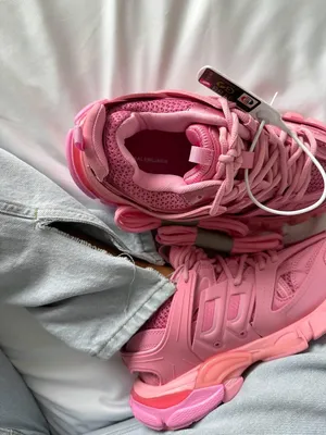 Женские кроссовки Balenciaga Track Pink (розовые) красивые модные яркие  демисезонные кроссы 9550 house (ID#1910794219), цена:  ₴, купить на  