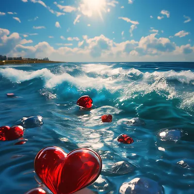 Wallpaper | Beautiful pictures | photo | picture | sea, the ocean, romance,  flowers, Love