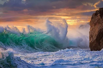 Красивые волны - 66 фото
