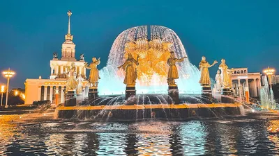 7 самых красивых мест ночной Москвы - ВАО Москва