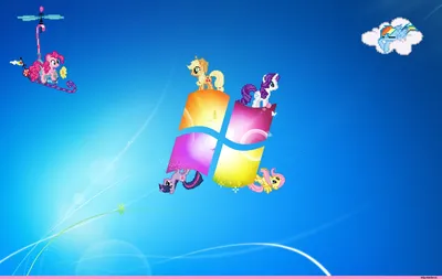 Windows 7 :: Pixel Art :: красивые картинки :: art :: фэндомы :: mlp art :: my  little pony :: mlp песочница :: Rainbow Dash :: mane 6 - JoyReactor