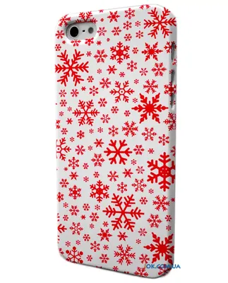 Купить красивый чехол c зимнимы снежинками для iPhone 4/4S/5/5S/5C — купить  в интернет магазине | Цена | Киев, Одесса, Харьков, Днепр