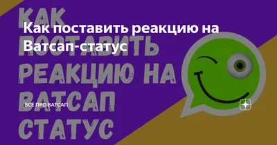 Статус в WhatsApp: что такое, как поставить/посмотреть, как удалить |  Postium