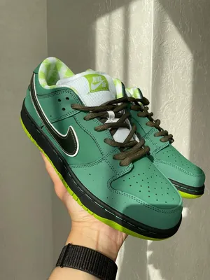 Мужские кроссовки Nike SB Dunk Low "Green Lobster" (зеленые с черным)  красивые яркие цветные кеды 0786 тренд (ID#1910778533), цена:  ₴,  купить на 