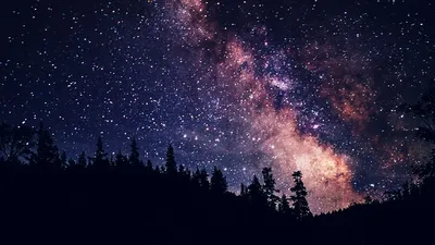 Ночное звездное небо - фото и картинки: 64 штук