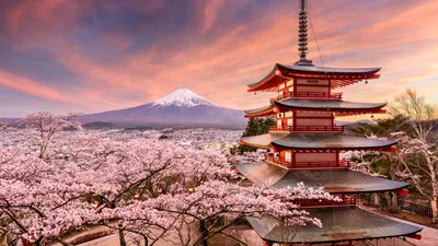 Красивые пейзажи Японии (49 фото) - 49 фото