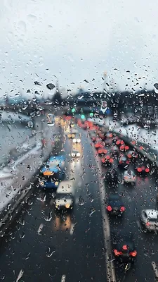 дождь #дорога #москва | Городская фотография, Красивые места, Дождь