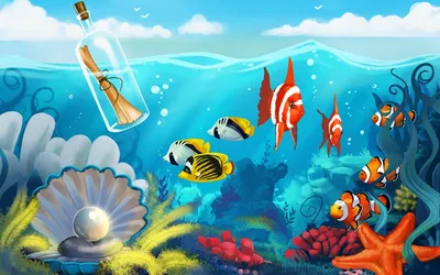 Картинки для детей море под водой (40 фото) » Картинки и статусы про  окружающий мир вокруг
