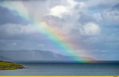 Конец радуги / сфотографировал сам :: радуга :: море :: Природа (красивые  фото природы: моря, озера, леса) :: пейзаж :: фото :: фотоклуб / смешные  картинки и другие приколы: комиксы, гиф анимация, видео, лучший  интеллектуальный юмор.