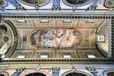 Самые красивые потолки Рима - PEOPLETALK