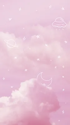 Розовые облака | Pink wallpaper, Aesthetic, Aesthetic space