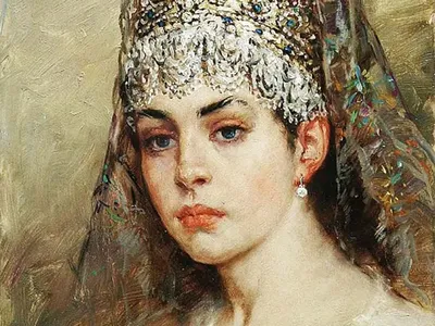 Красивые русские девушки в …» — создано в Шедевруме