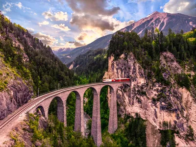 Самые живописные железнодорожные маршруты по Европе | Система  онлайн-бронирования отелей, апартаментов и других туруслуг Vitiana