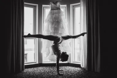 Балерина в танце на сцене, красивая…» — создано в Шедевруме