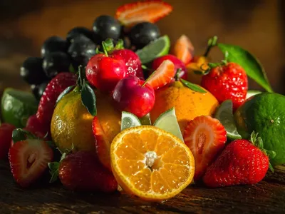 Картинки с фруктами красивые и овощами