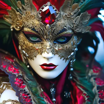 Шикарные карнавальные маски (40 фото) | Venetian carnival masks, Masks  masquerade, Venice mask