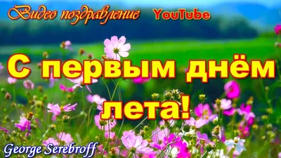 Красивые картинки С первым днем лета! (60 открыток)