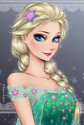 Невероятно красивые принцессы Disney в стиле аниме | Disney fan art,  Disney, Disney art