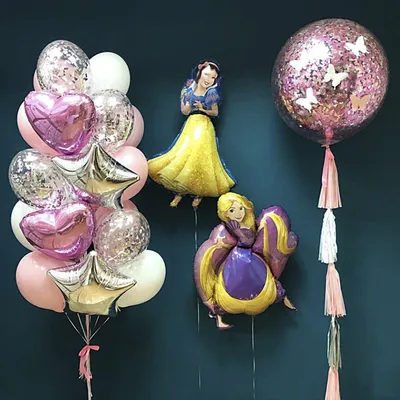 Набор шаров "Красивые принцессы" — купить в интернет-магазине Onballoon по  цене  руб.