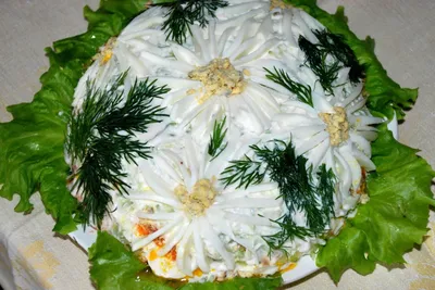 Salad for March 8. A beautiful salad with flowers that you can surprise -  YouTube