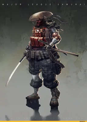 GHOST SAMURAI / красивые картинки :: самурай :: ниндзя :: samurai :: ninja  :: Xiaojian liu - JoyReactor