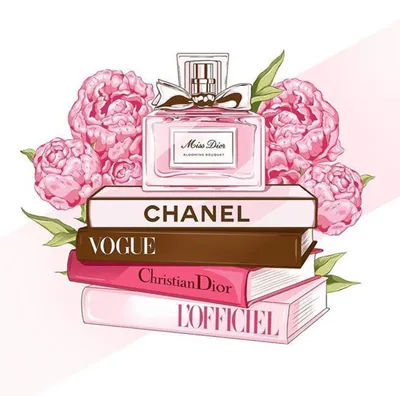 Pin by Dariya on Просто красивые картинки ) | Perfume art, Chanel art,  Chanel wall art