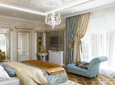 Красивые шторы для спальни - Luxury Antonovich Design