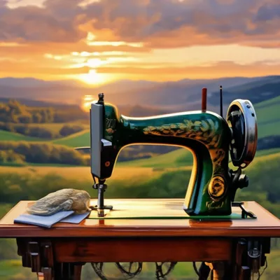 Sewing machine. Швейная машинка. PNG. | Швейная машинка, Рукоделие, Рисунки