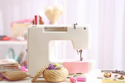 Швейная машинка настрочила красивый …» — создано в Шедевруме