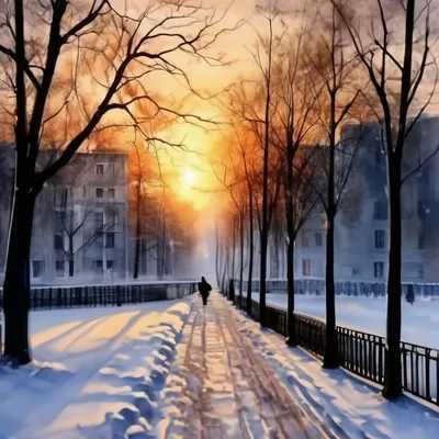 Красивые сказочная зима #27