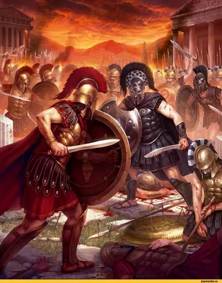 Оборона спартанцев красивые бойцы 🏡 …» — создано в Шедевруме